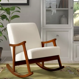 Contemporary Barrel-Back Rocking Chair