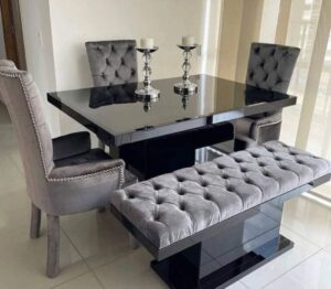 Dining Table with bench 4 Seater