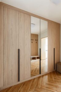 Budget-Friendly Beech Wood Wardrobe