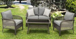 Classic Wicker Conversation Set