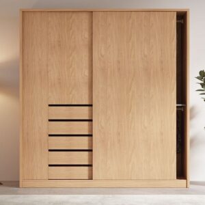 Inexpensive Rosewood Veneer Wardrobe