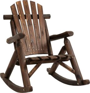 Classic Adirondack Rocking Chair