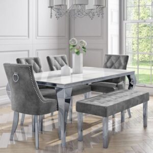 Dining Table with bench 6 Seater