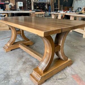 Wooden Farmhouse Table
