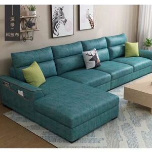 Sleeper L-Shaped Sofa with Storage 4 seater