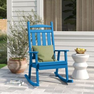 Coastal-Inspired Rocking Chair