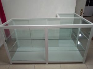 Modern Glass Display Counter