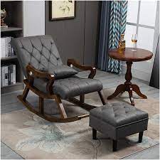 Contemporary Barrel-Back Rocking Chair