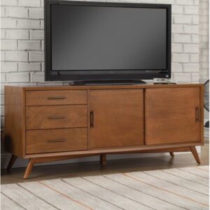 Mid-Century Modern TV Stand with Hairpin Legs