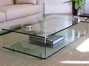 Contemporary Glass Coffee Table