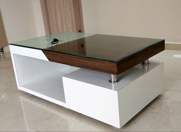 Minimalist Wooden Center Table
