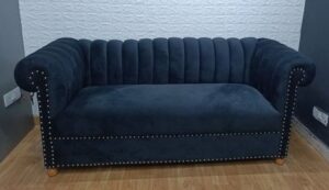 Eclectic Ecstasy Velvet Sofa