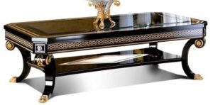 Geometric Metal Center Table