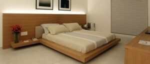 Japanese-Inspired Platform Bed