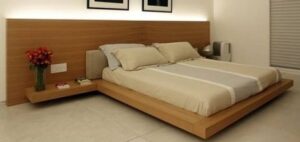 Modern Floating Bed
