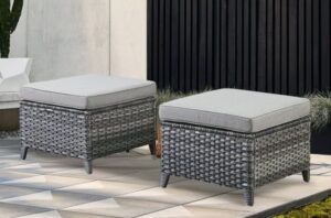 Outdoor Benches and Ottomans