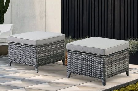 Outdoor Benches and Ottomans