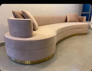 Curved Corner Sofaset
