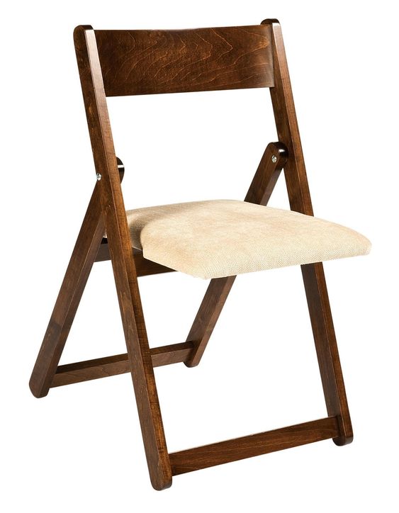 Versatile Folding Wooden Dining Chair
