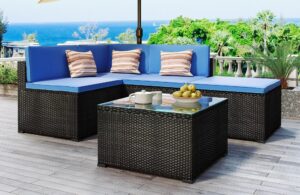 Outdoor Sectional Sofa Set