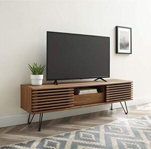 Mid-Century Modern TV Stand with Hairpin Legs