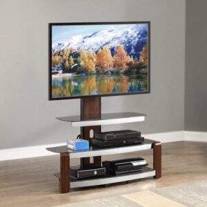 Contemporary TV Stand with Swivel Mount