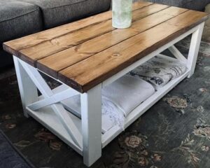Reclaimed Wood Center Table