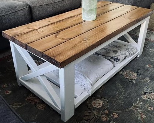 Reclaimed Wood Center Table