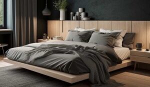 Scandinavian-Inspired Bed