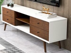 The Retro-Inspired TV Stand