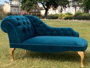 Art Deco Inspired Chaise Lounge