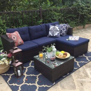 Boho Chic Outdoor Sofa Set