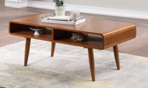 Walnut Veneer Coffee Table