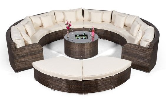Circular Seating Conversation Set