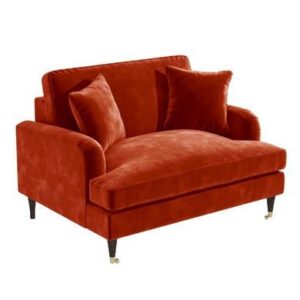 Retro Revival Velvet Armchair
