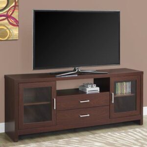 Contemporary TV Stand with Built-In Speakers