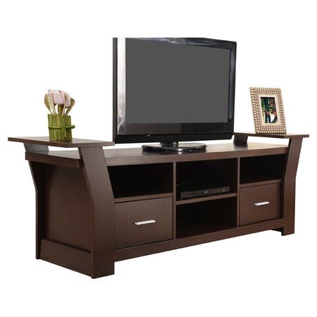 Contemporary TV Stand with Swivel Mount