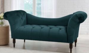 Art Deco Inspired Chaise Lounge