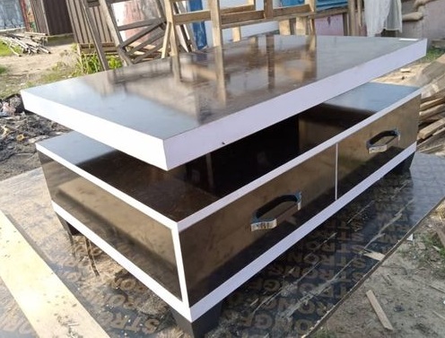 Minimalist Wooden Center Table