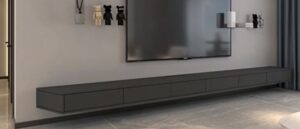 Modern Floating TV Stand with Media Console