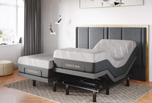 Adjustable Bed with Massage and Lumbar Support