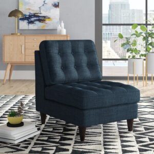 Tufted Accent Slipper Chair