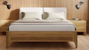 Scandinavian-Inspired Bed