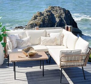 Boho Chic Outdoor Sofa Set