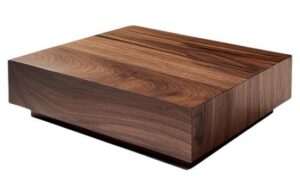 Walnut Veneer Coffee Table