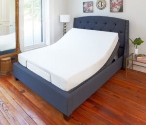 Adjustable Bed with Child Lock Safety Feature