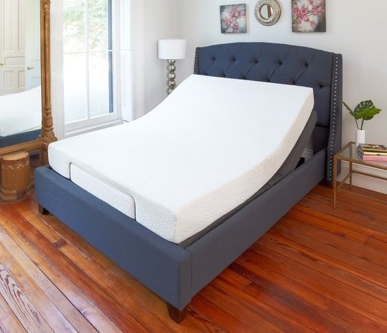 Adjustable Bed with Child Lock Safety Feature