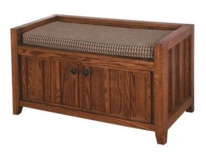 Entry Door way storage bench
