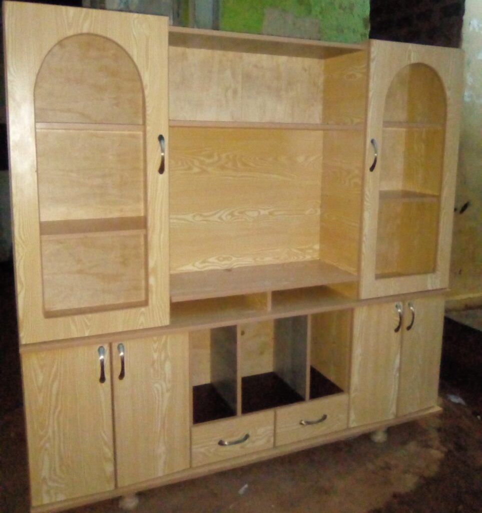 Scandinavian-Inspired TV Stand with Drawers