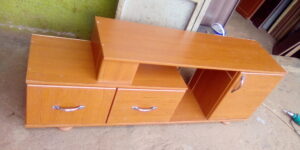 Scandinavian-Inspired TV Stand with Drawers